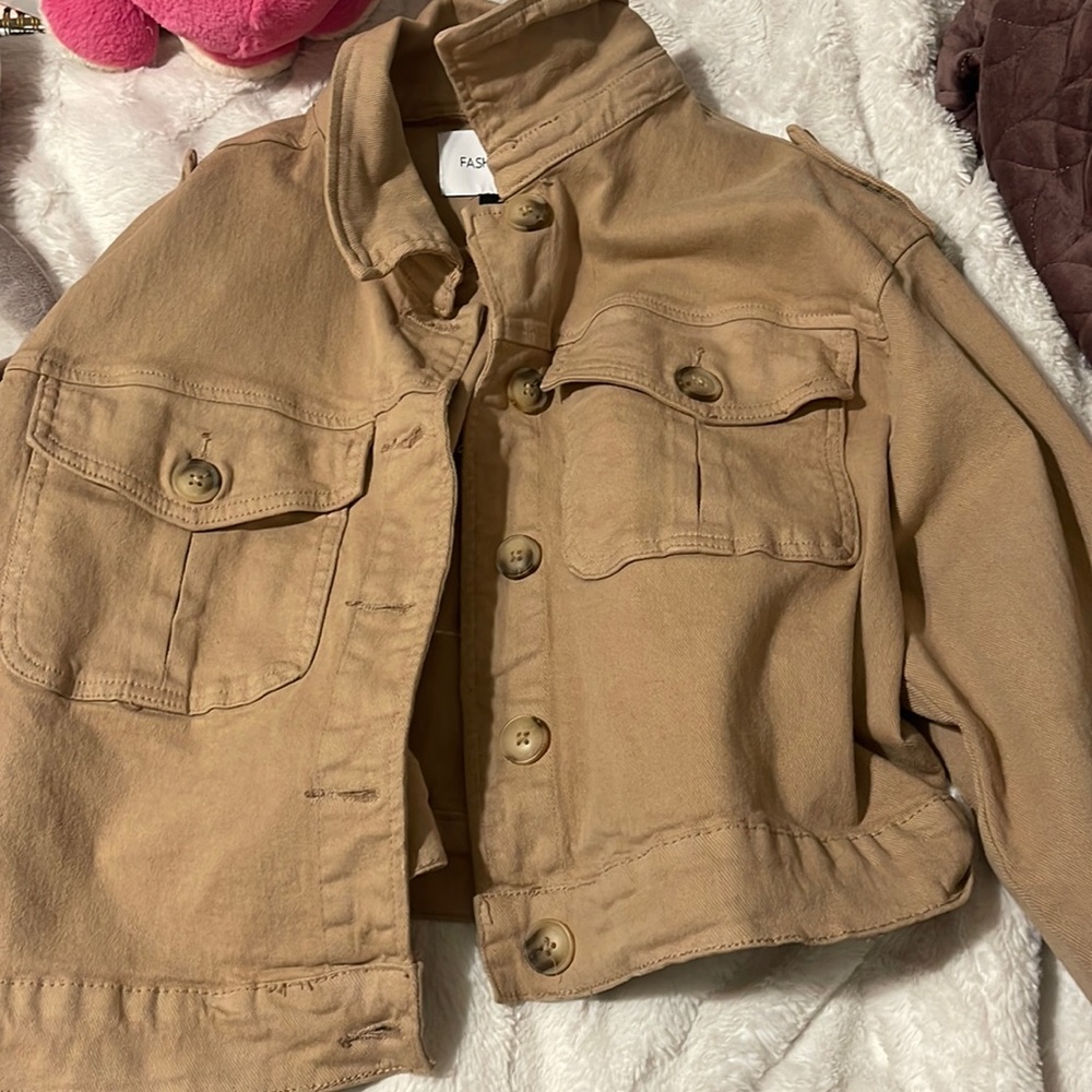 Cropped Jean Jacket
